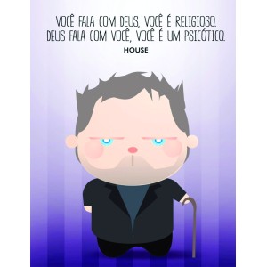 Placa Decorativa     DR. house